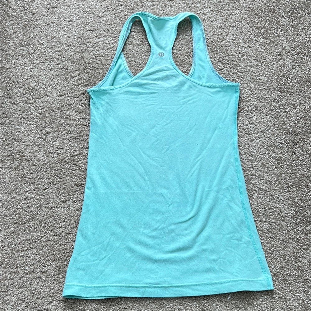 Lululemon Women's Green Racerback Tank Top